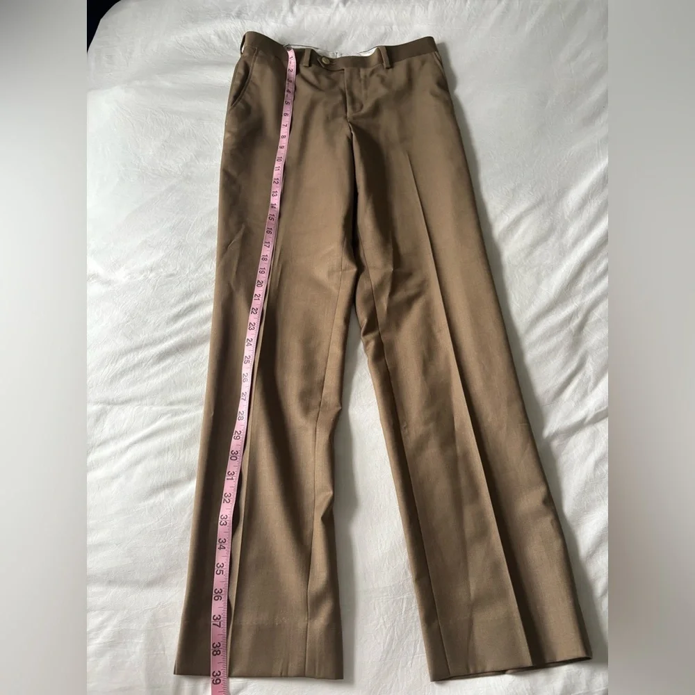 Ralph Lauren Suit Pants/Trousers Size 18R, 29W Light brown, EUC - Picture 6 of 10